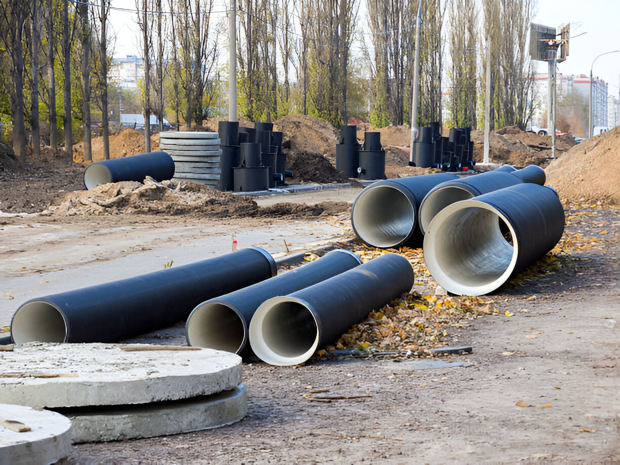 sewer lines