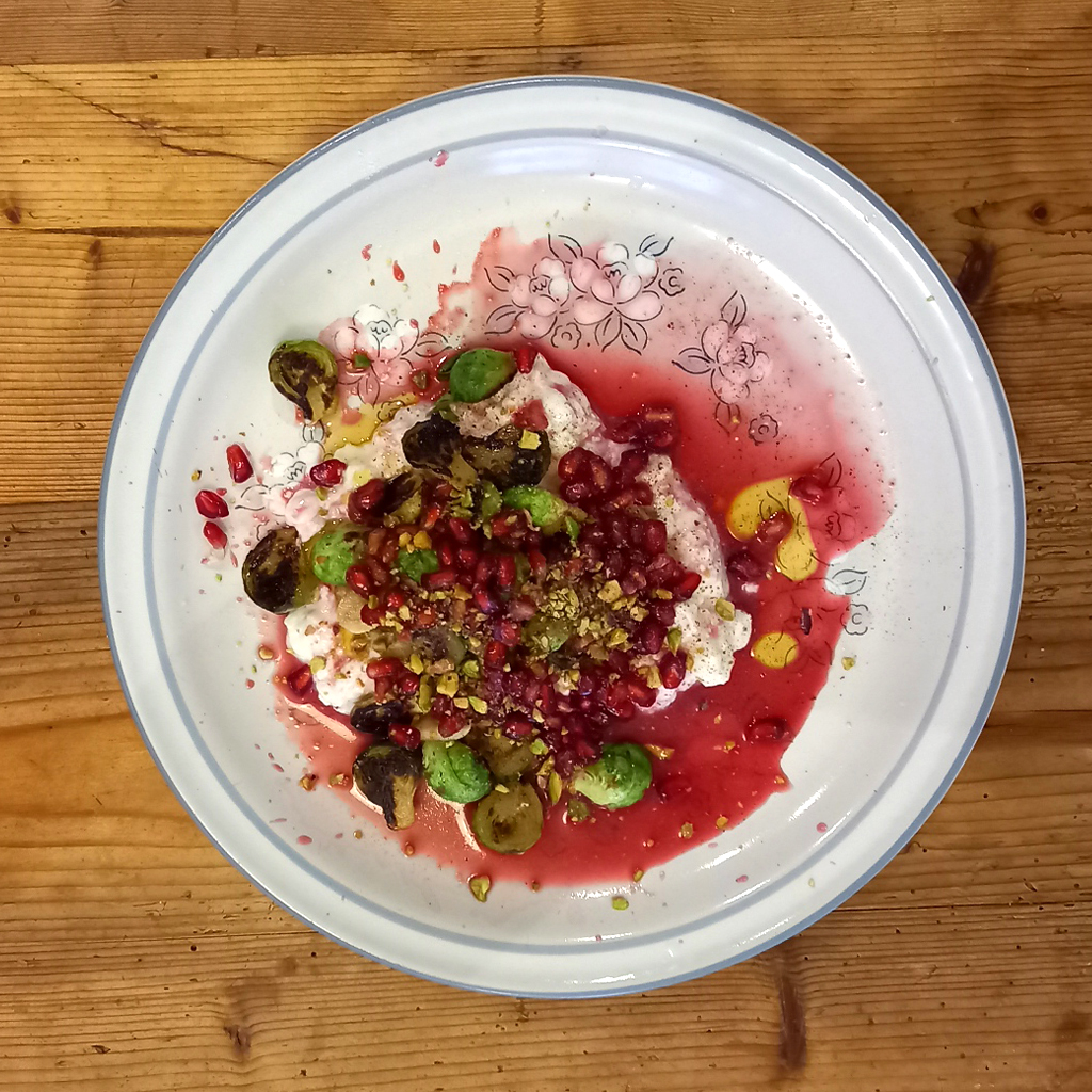 Gnarly Garlic Brussels Sprouts Gnarly Garlic Brussels Sprouts