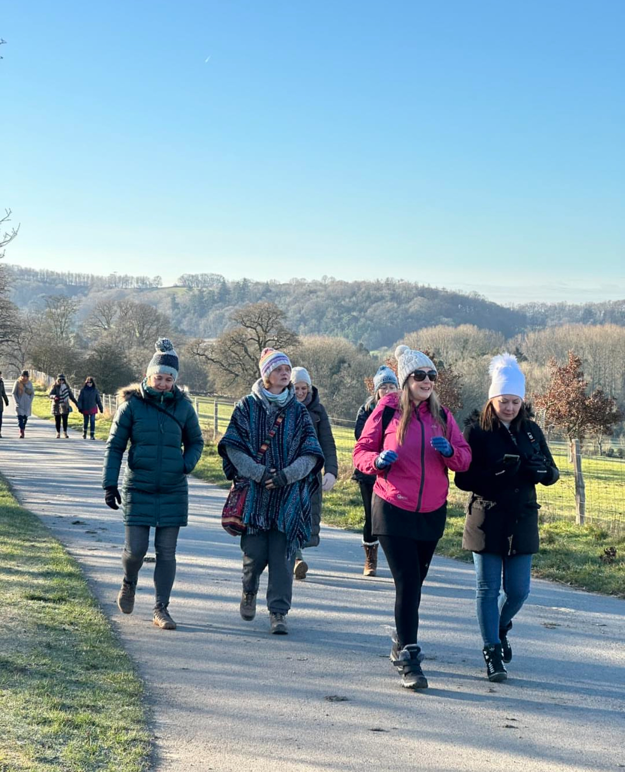 Netwalking, walking and talking, business networking in nature, community, organic and relaxed.,