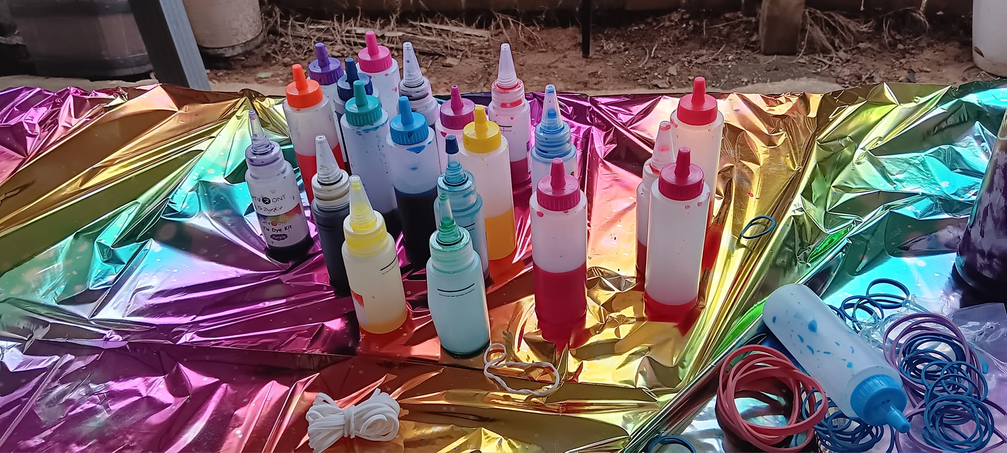 tie dye bottles tie dye bottles