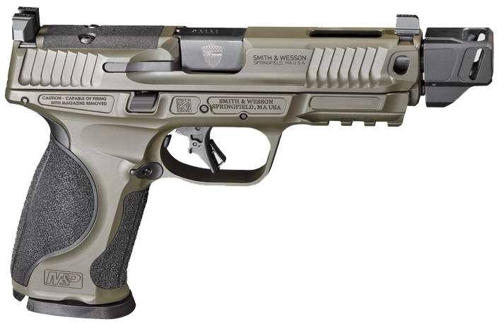 Smith & Wesson SPEC Series M&P9 Metal M2.0 in ODG Green and Compensated