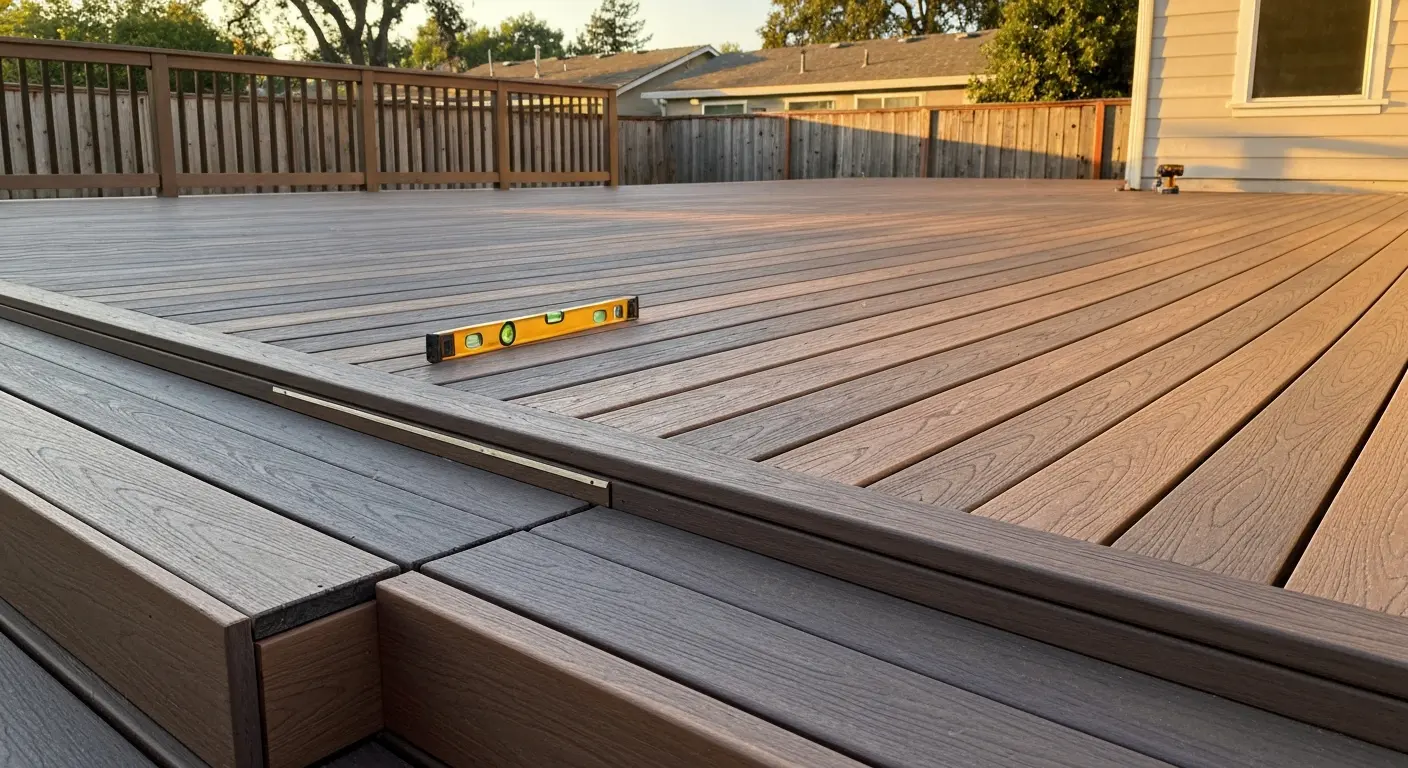 Composite deck in Fair Oaks