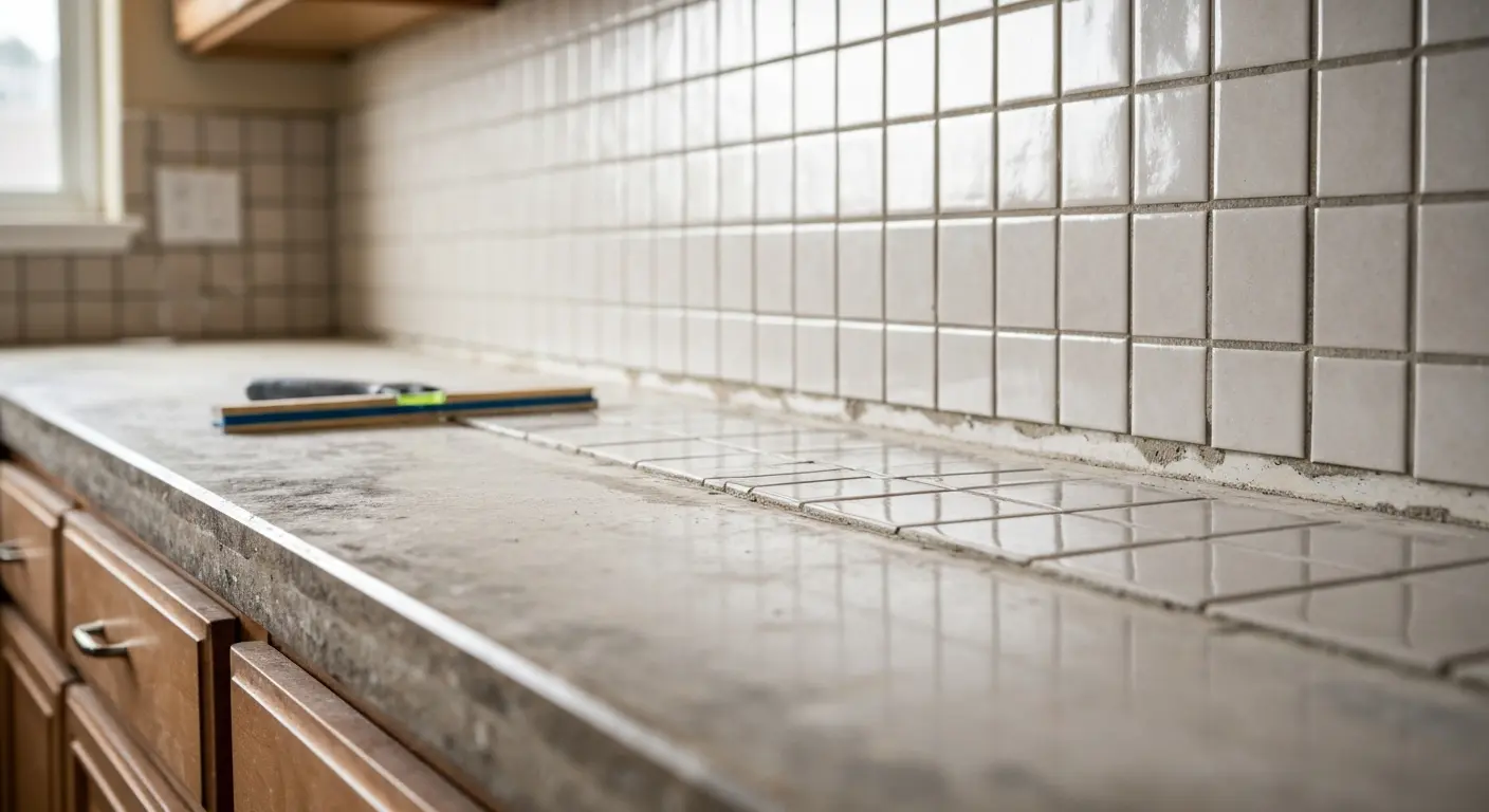 Backsplash tile installation in Fair Oaks