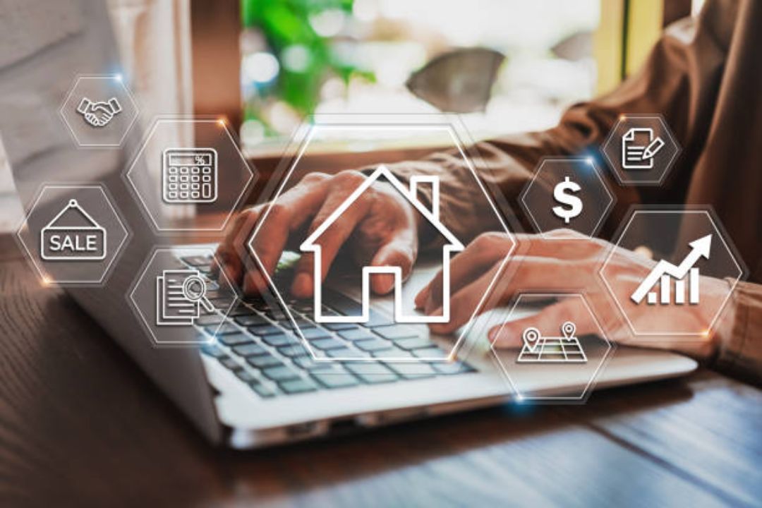 A close-up of a person's hands using a laptop, with a house icon in the center of the screen, symbolizing how AMPLIFIREI is integrating SMS and email in REI campaigns. A close-up of a person's hands using a laptop, with a house icon in the center of the screen, symbolizing how AMPLIFIREI is integrating SMS and email in REI campaigns.