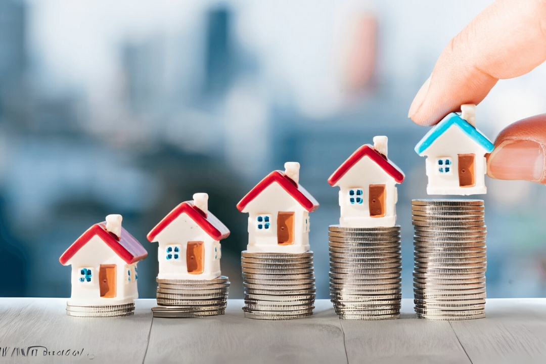 A hand stacks a tiny house on a pile of coins, a metaphor for how to stack multiple lead sources with AMPLIFIREI. A hand stacks a tiny house on a pile of coins, a metaphor for how to stack multiple lead sources with AMPLIFIREI.