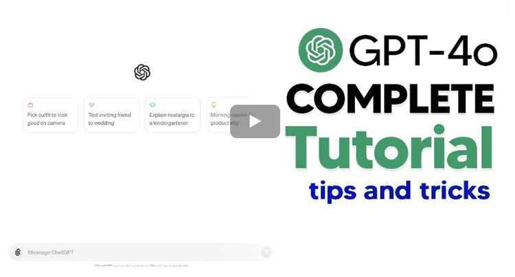 GPT-4o Complete Tutorial Update