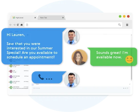 Multi-channel follow-up dashboard