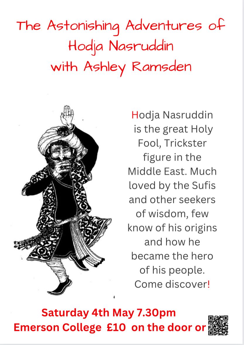 The Amazing Adventures of the Hodja Nasruddin with Storyteller Ashley Ramsden