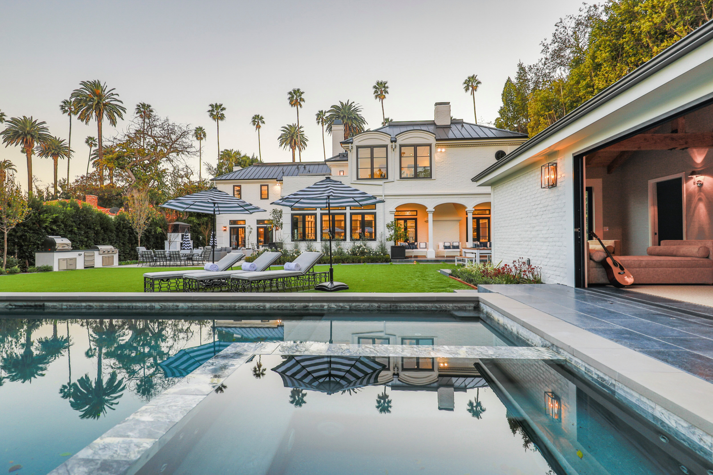 Beverly Hills Modern French Chateau - Complete Remodel & New Cabana