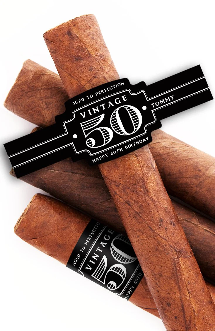 custom design cigar bands