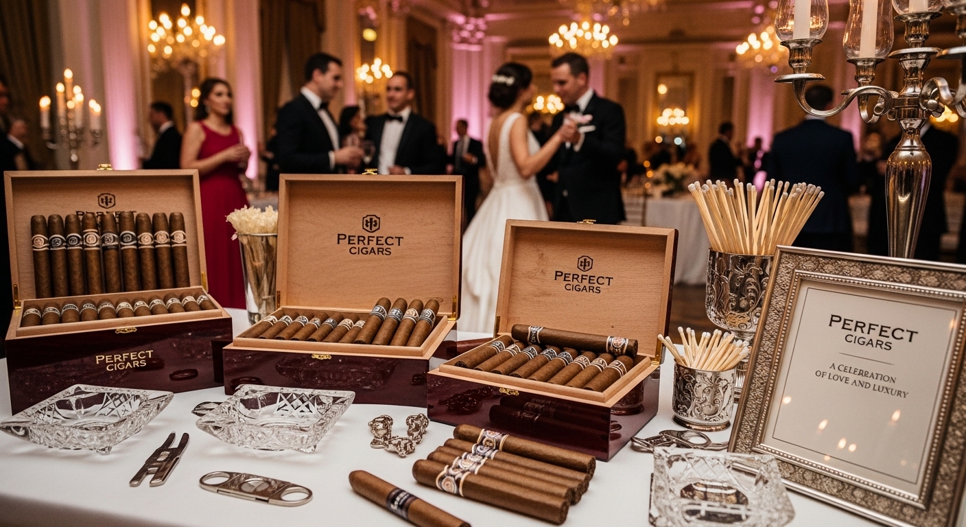 perfect cigar for wedding bands