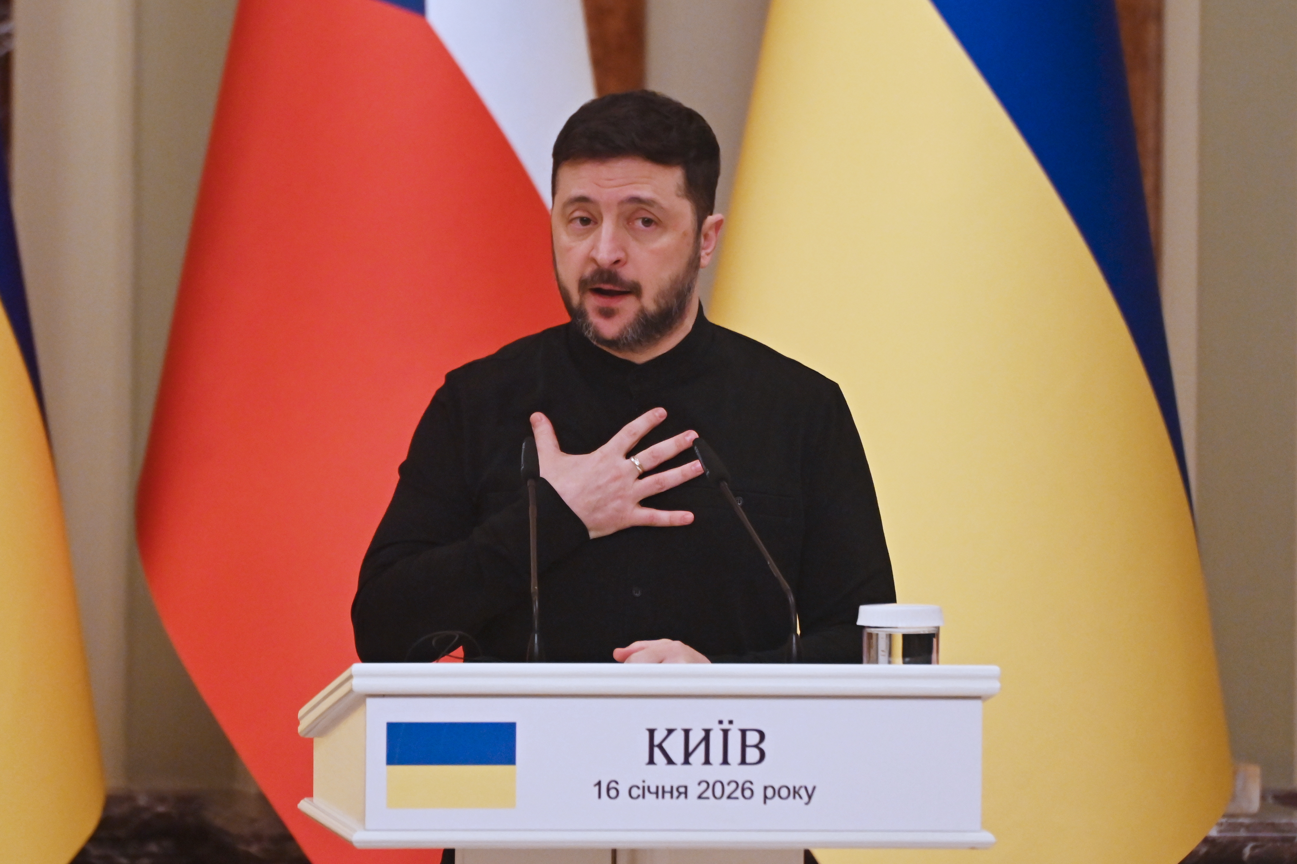 Zelensky Abandons Davos Summit as Russian Strikes Ravage Kyiv