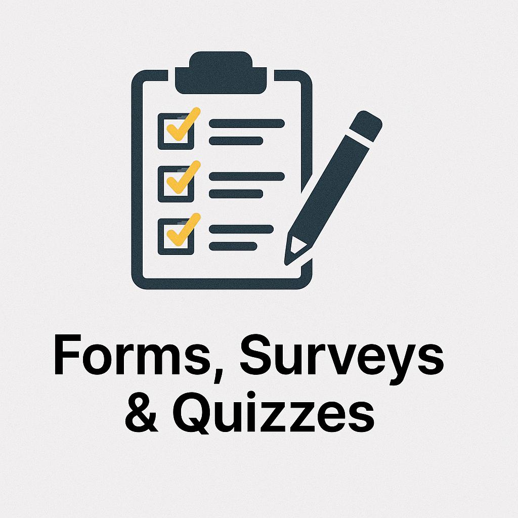 HighLevel Forms, Surverys & Quizzes Workshop by MarketerM8