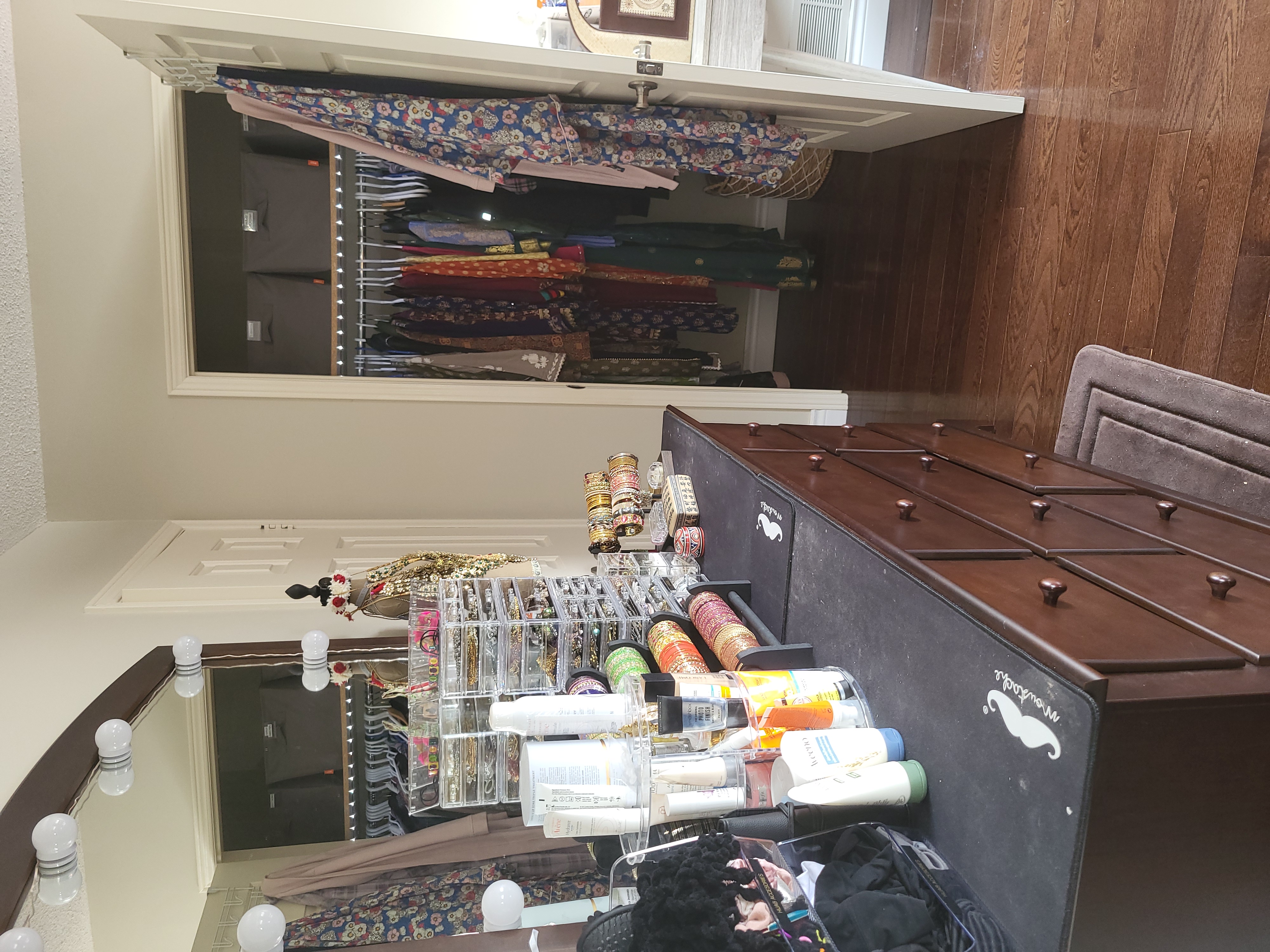 Bedroom and Closet Organized