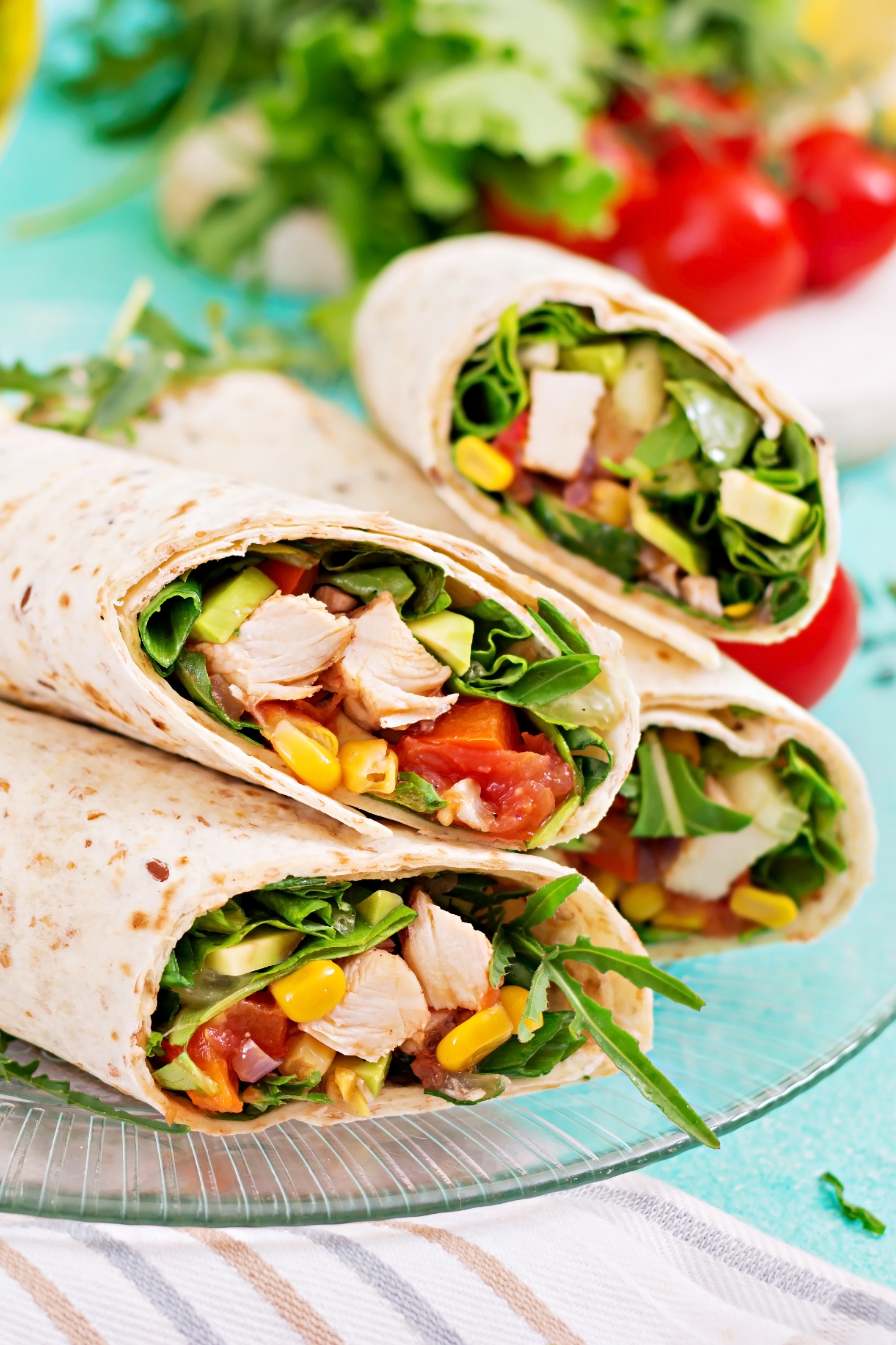 Turkey and Avocado Wrap Turkey and Avocado Wrap