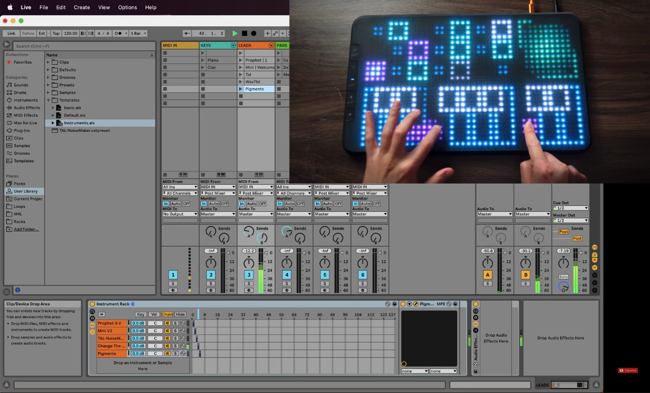 Erae Touch review next-gen expressive MIDI controller