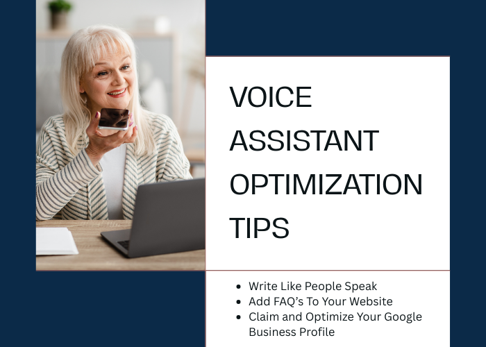 3 tips to optimize for Voice Assistant 3 tips to optimize for Voice Assistant