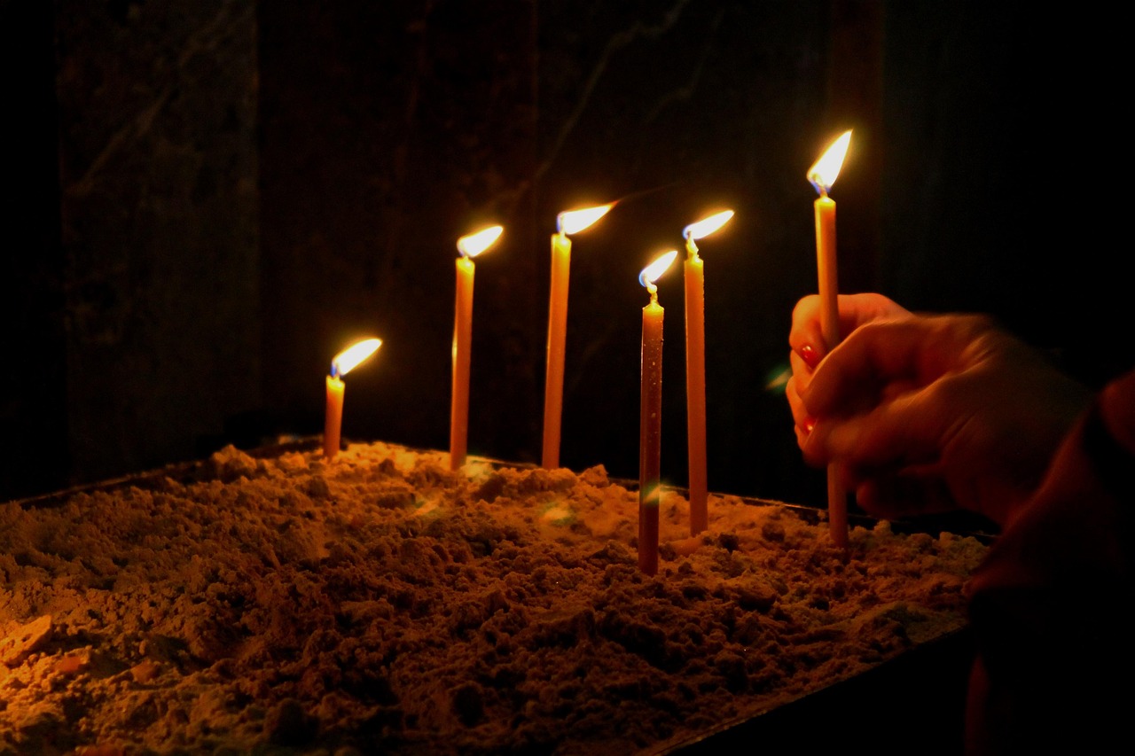 God, Candles, Prayer image God, Candles, Prayer image
