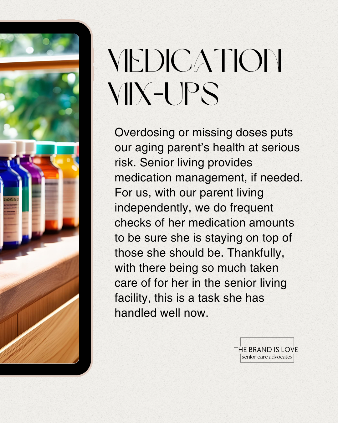 Image of medications to showcase the warning sign that medication mix-ups can be that there is a bigger problem. Image of medications to showcase the warning sign that medication mix-ups can be that there is a bigger problem.