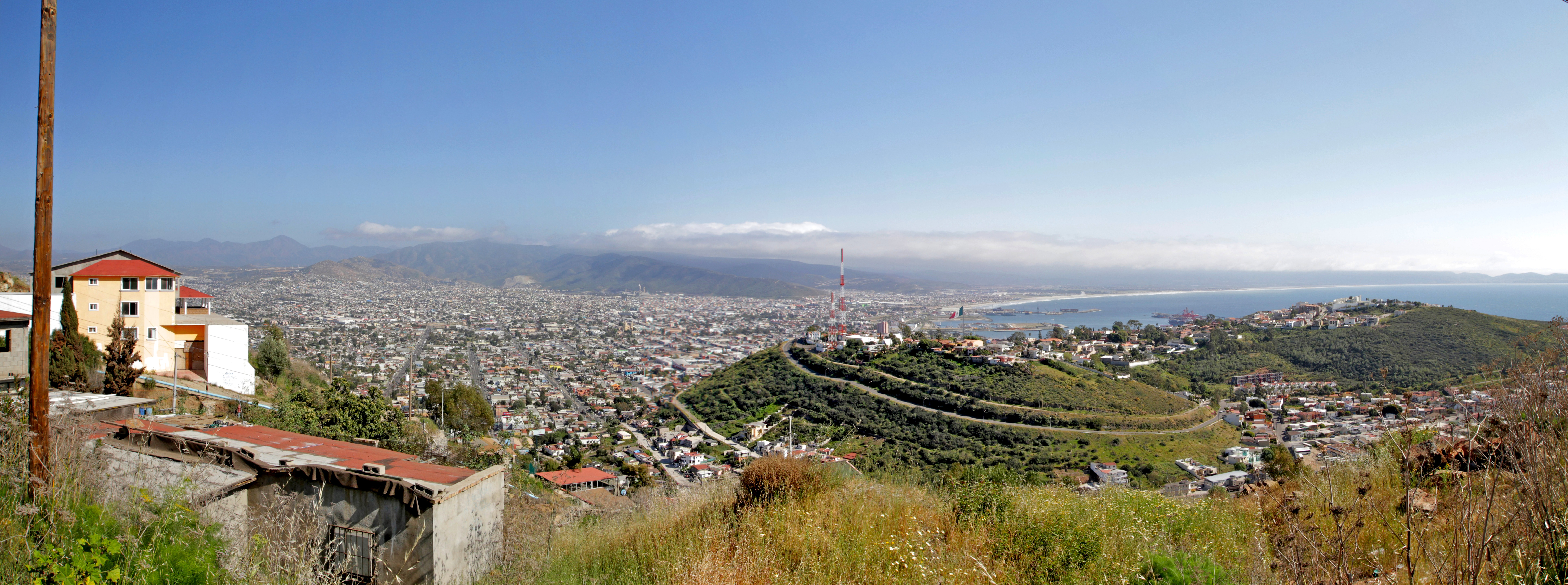 panoramic city view