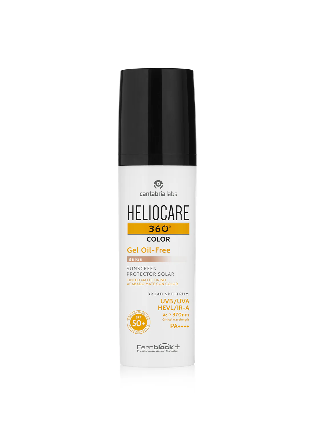 This light fluid combines foundation coverage and SPF protection in one. It offers natural-looking, matte coverage in two shades, beige and bronze.