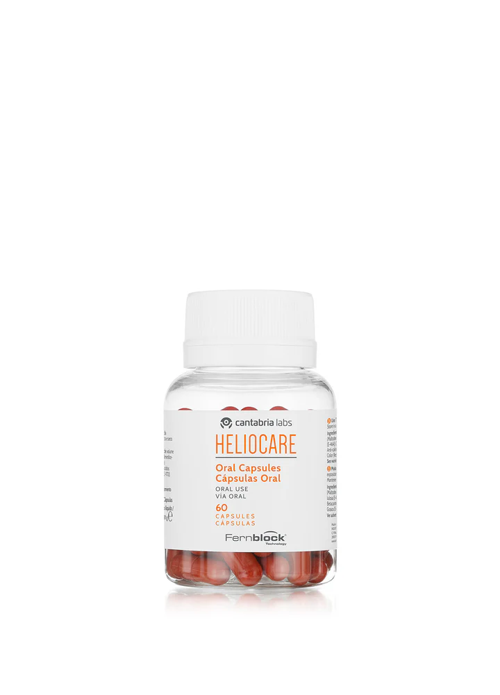 HELIOCARE Oral Supplements offer enhanced protection from within, reducing sun damage with powerful antioxidants like Fernblock. 