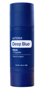 dōTERRA deep blue stick + copaiba essential oil