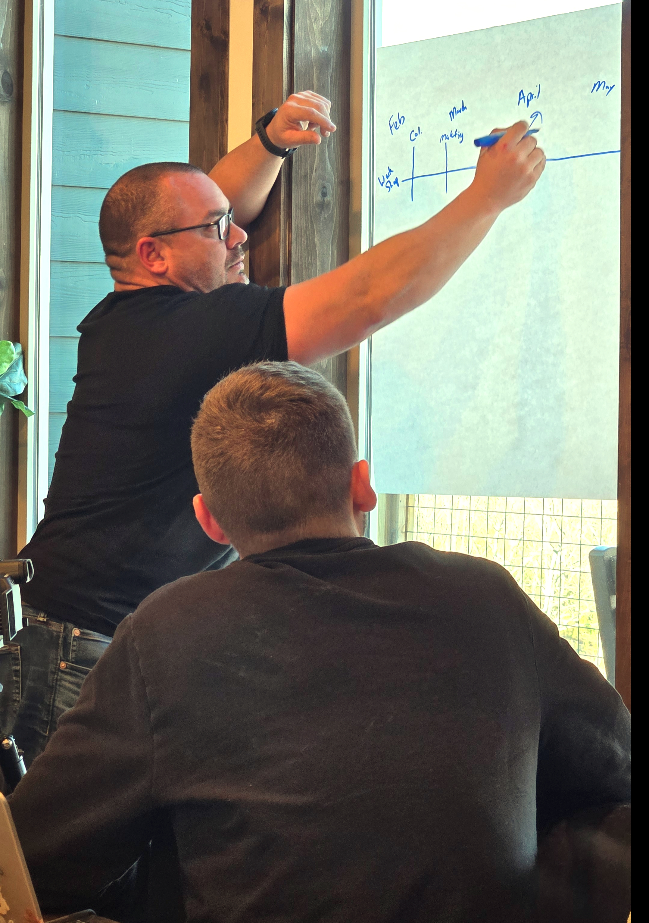 Justin Goodbread teaching