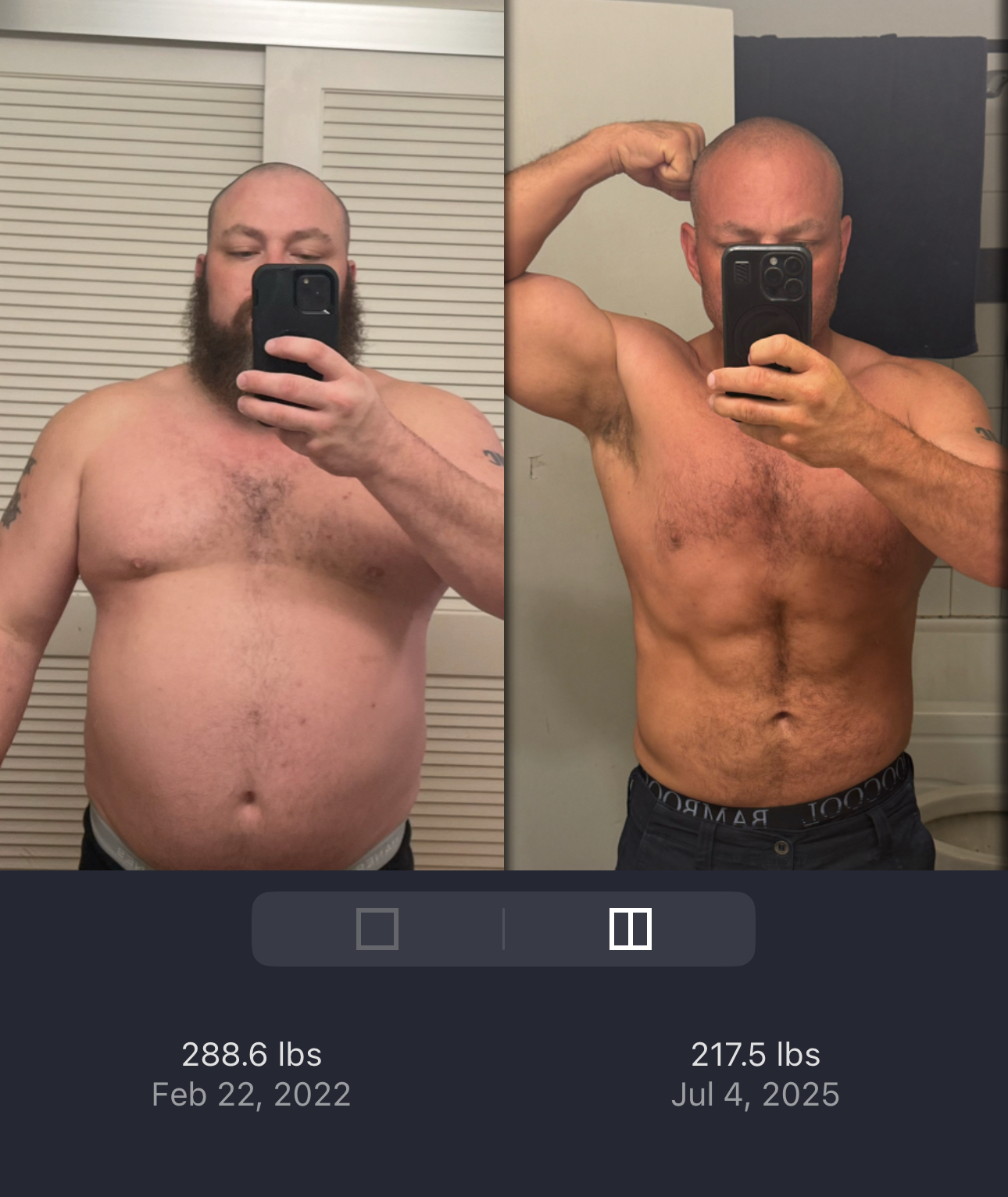 Chris Buck Transformation