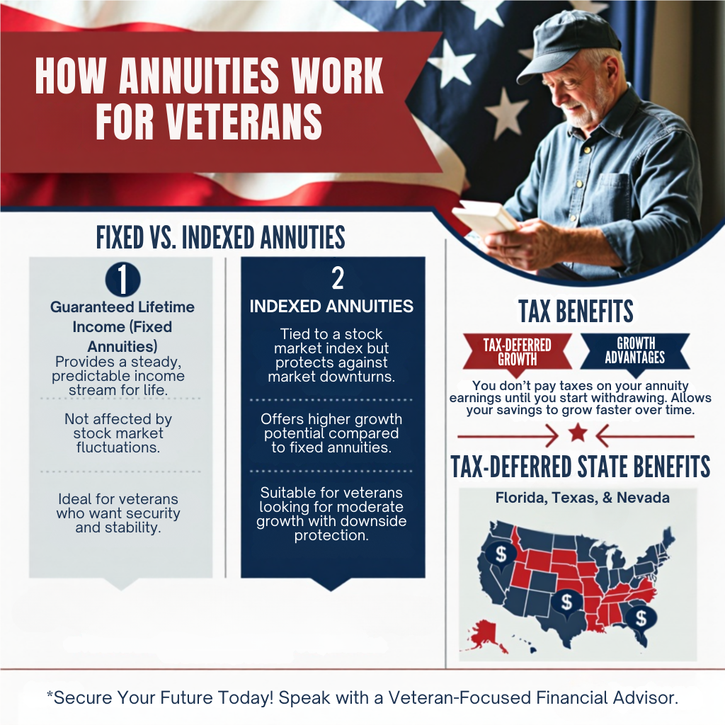 How annuities work for veterans How annuities work for veterans
