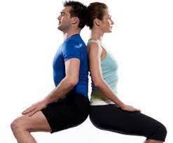 Partner Squat Back to Back