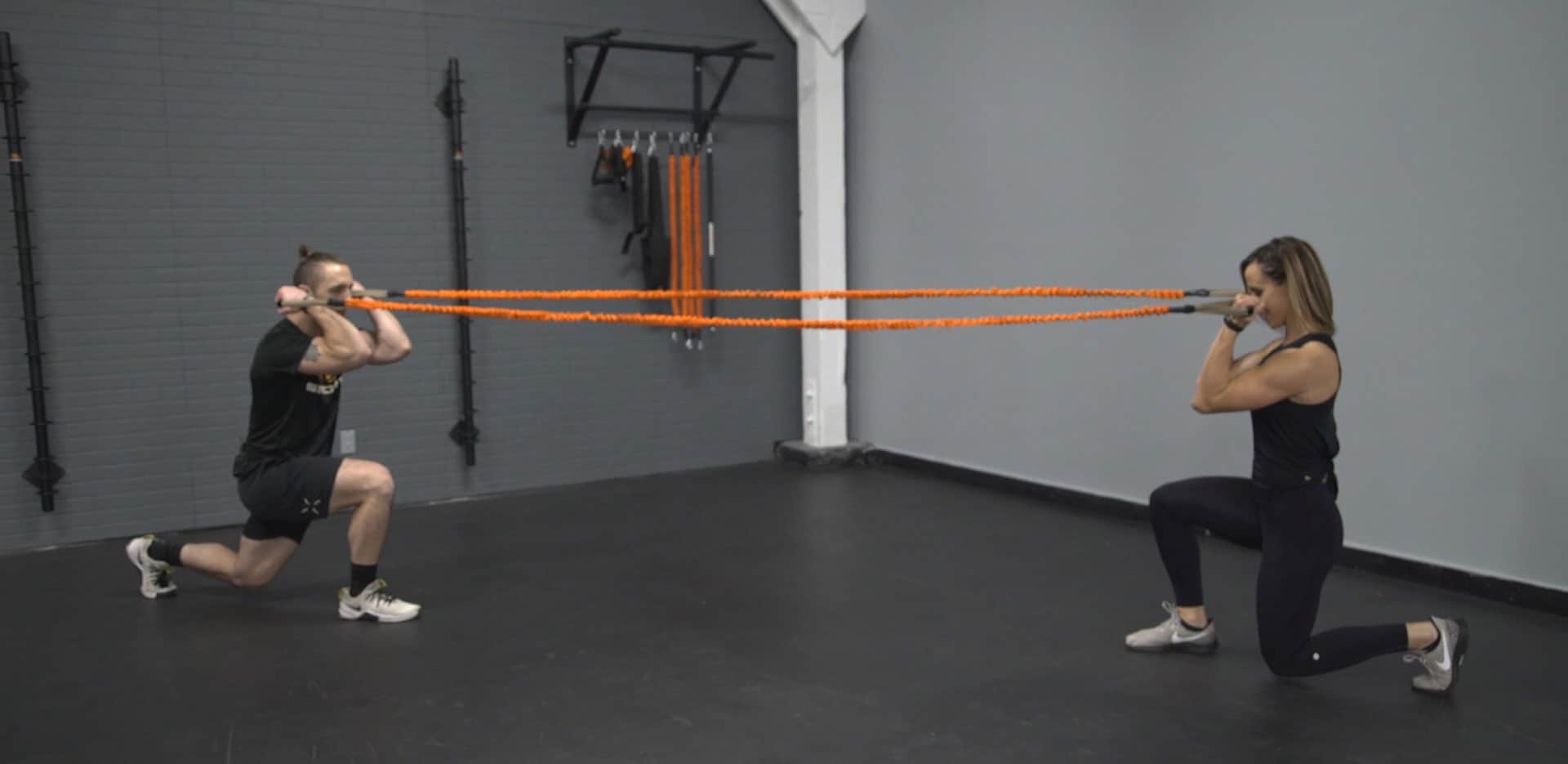Resistance Band Rows For couples