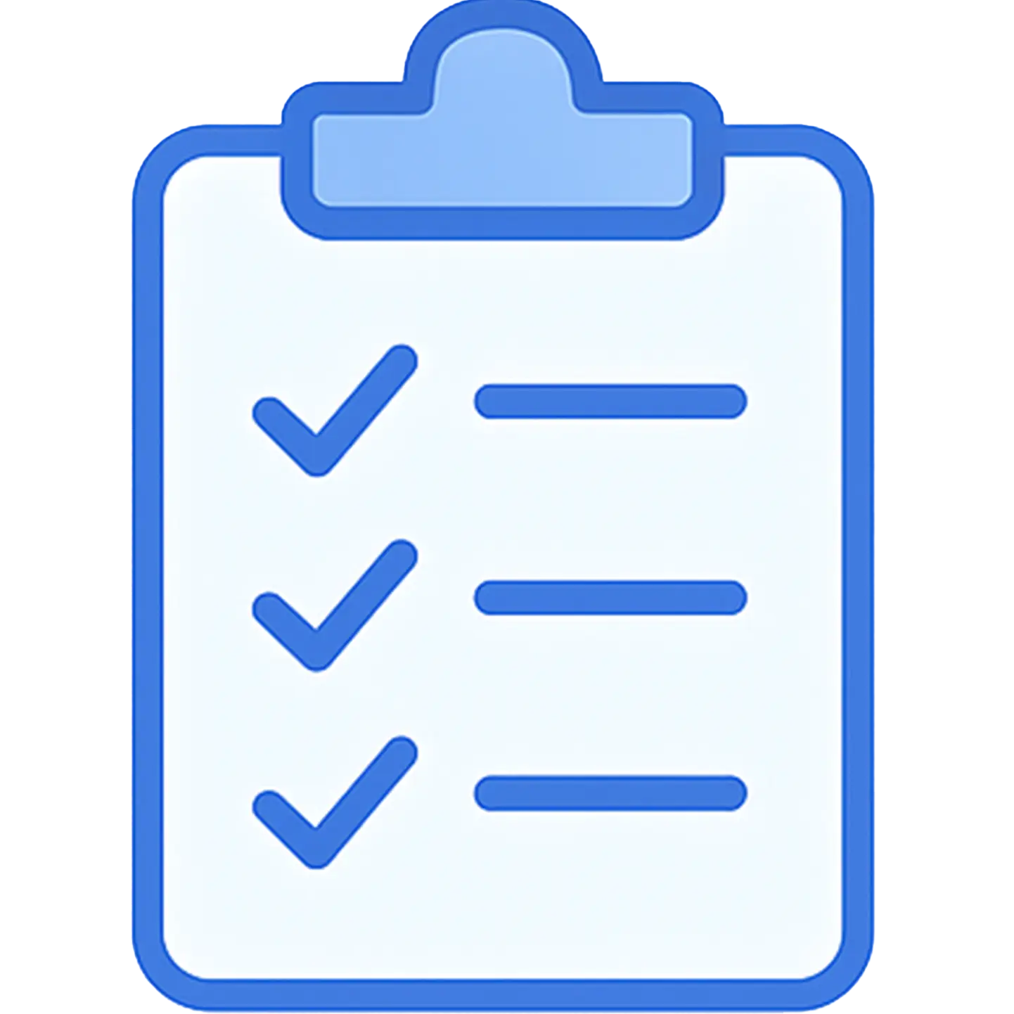 Checklist form illustration