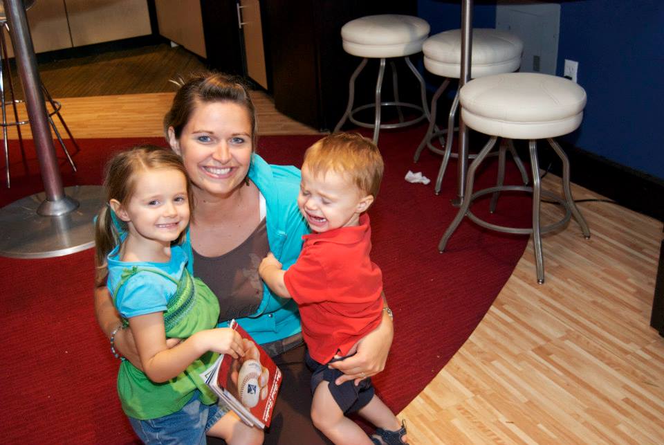 Younger Mom with kids Younger Mom with kids