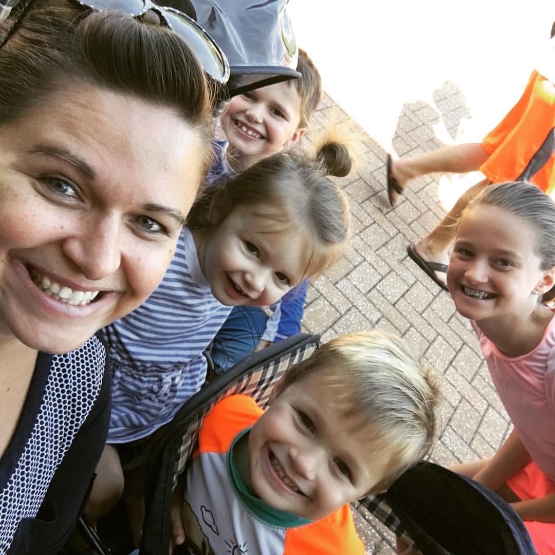 mom with kids mom with kids