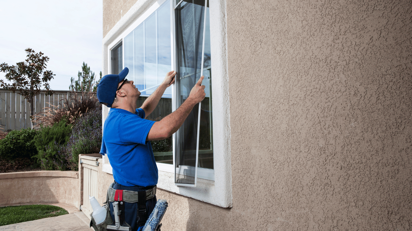 screen window installation