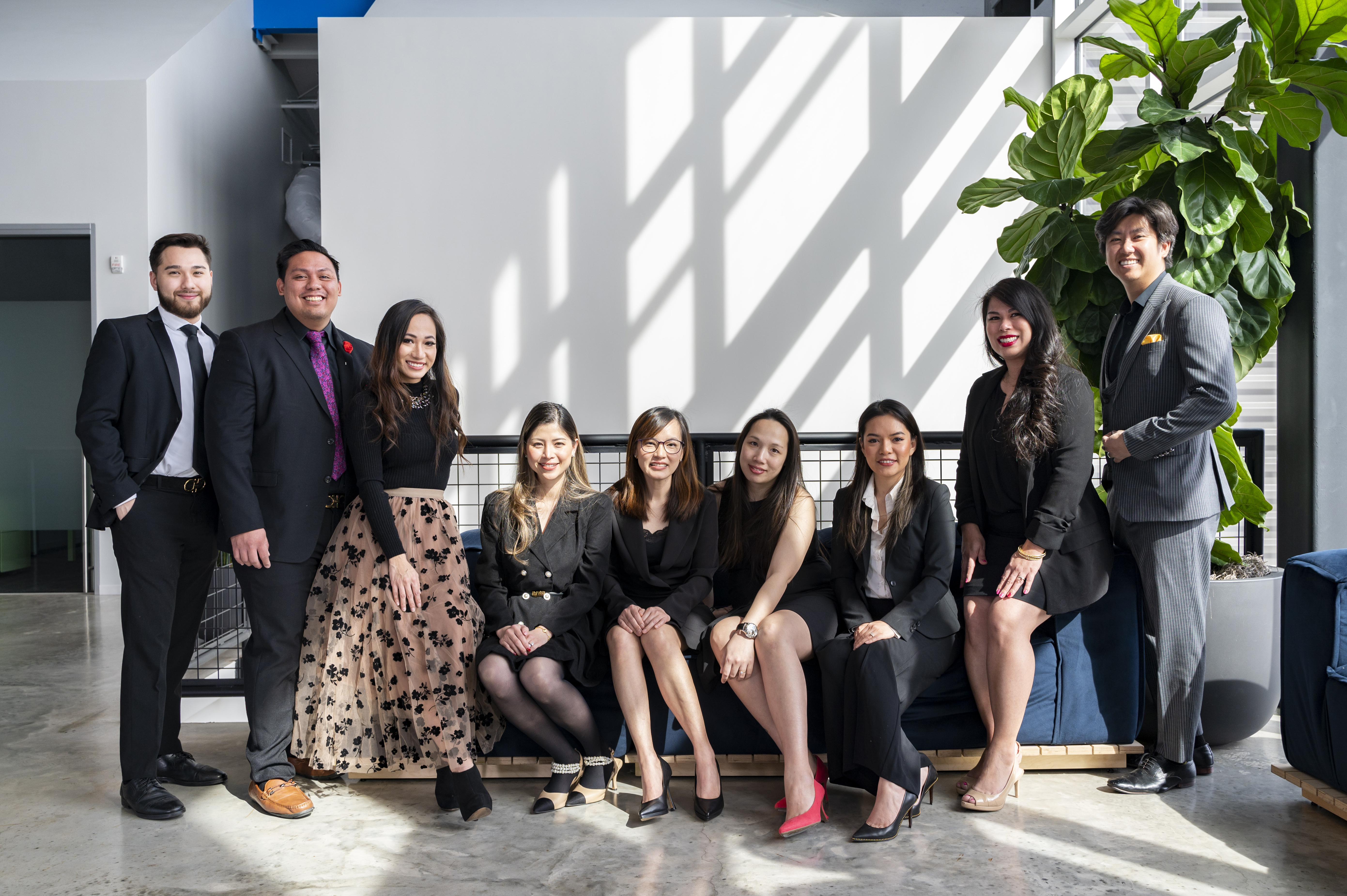 The financial suit team The financial suit team