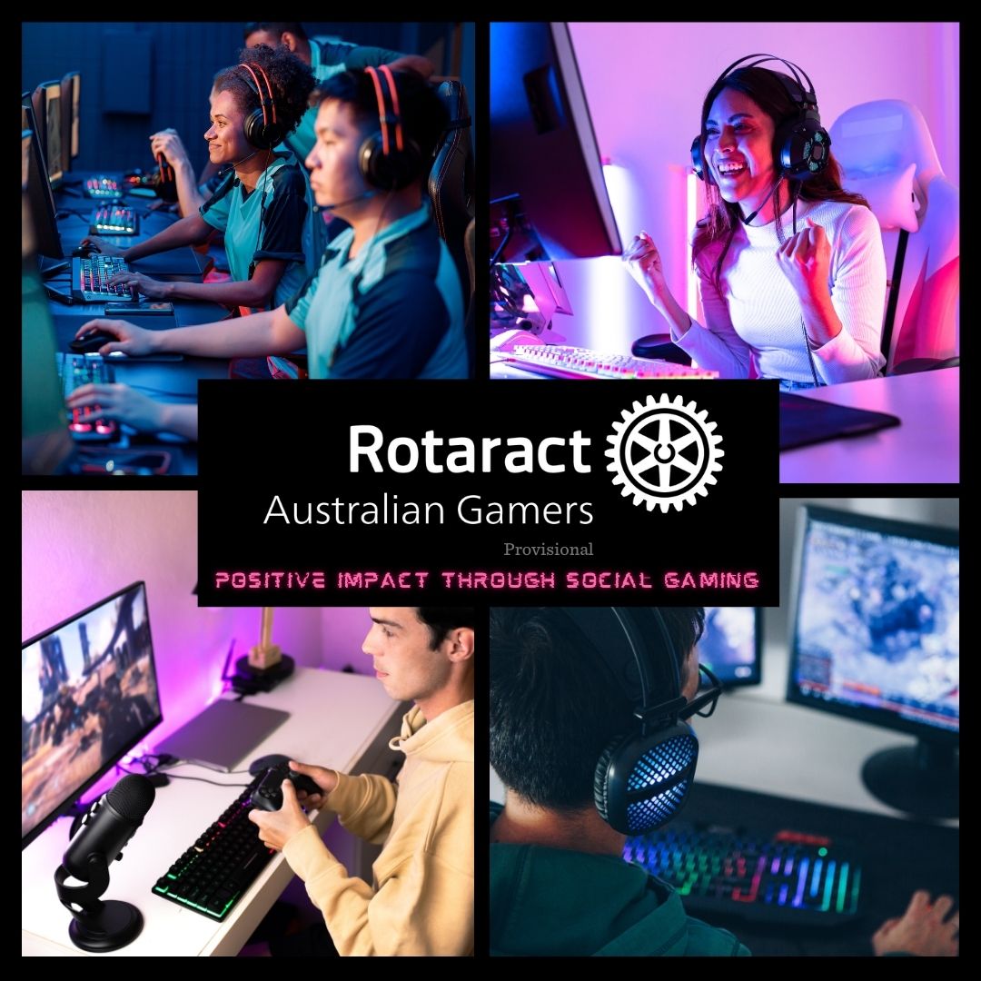 promotion image of Rotaract club of australian gamers promotion image of Rotaract club of australian gamers