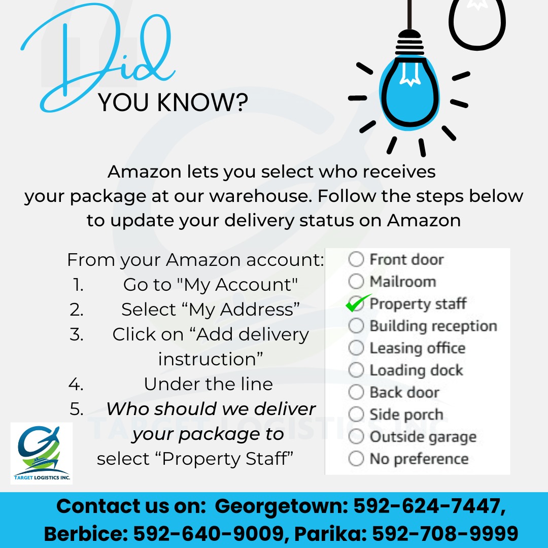 TLI FB POST - AMAZON INFO