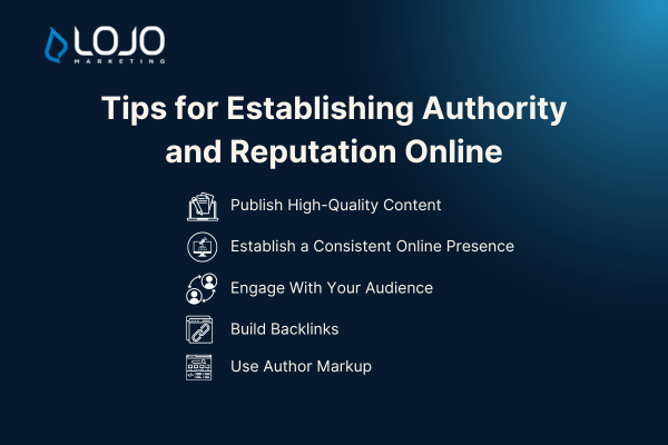 Tips for Establishing Authority and Reputation Online