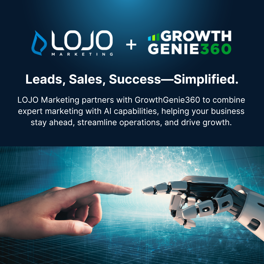 LOJO Marketing x GrowthGenie360 Partnership LOJO Marketing x GrowthGenie360 Partnership