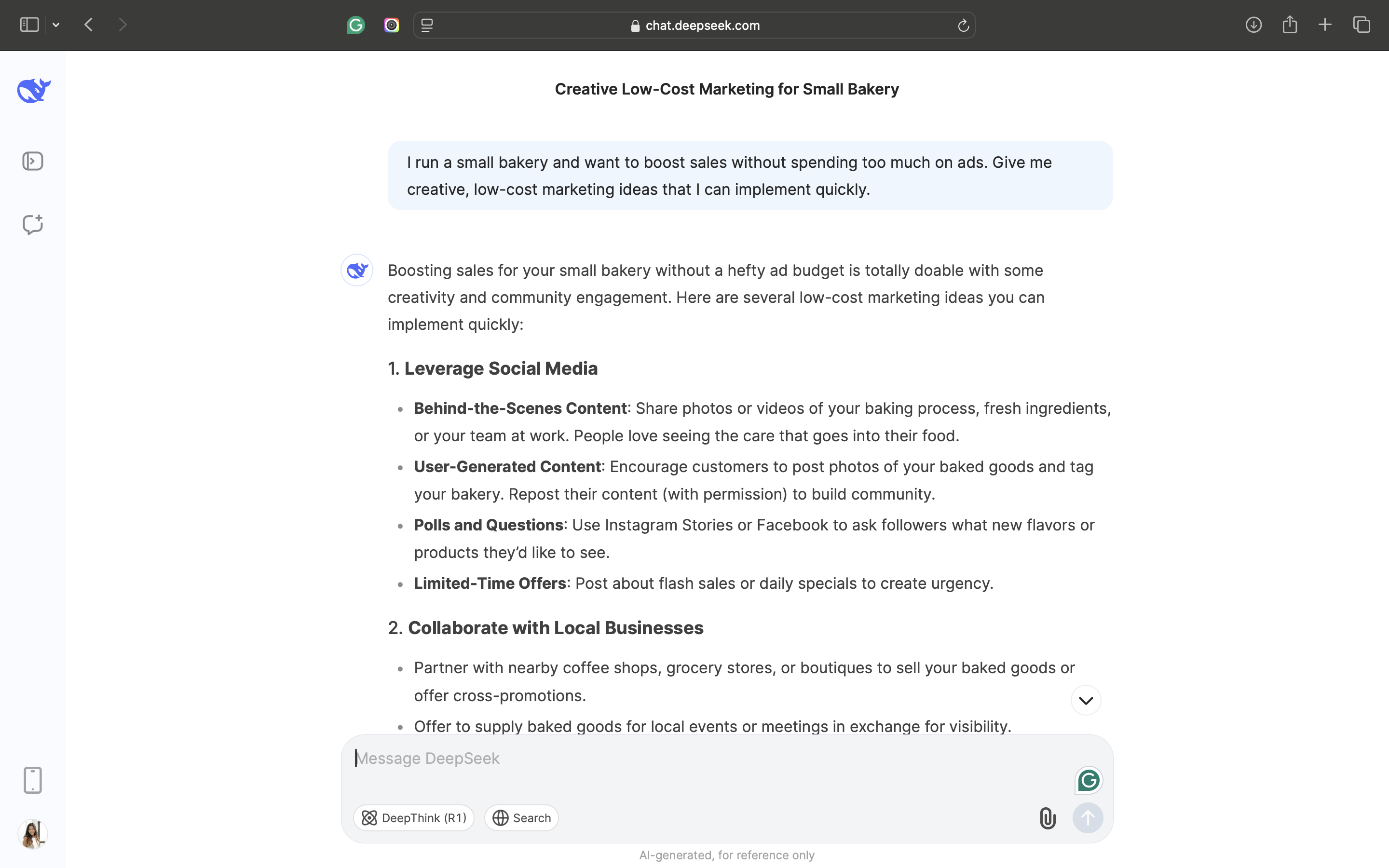 DeepSeek in action part 1 DeepSeek in action part 1