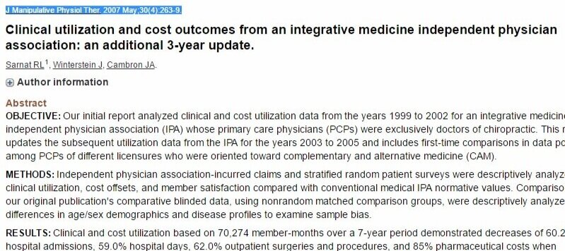 primary care study