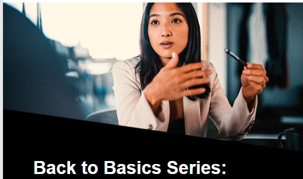 Back to Basics Back to Basics