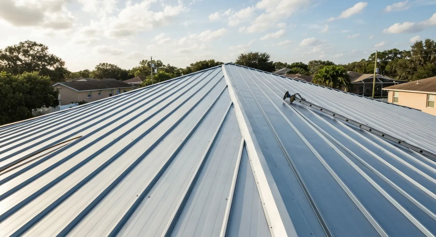 Metal roof replacement