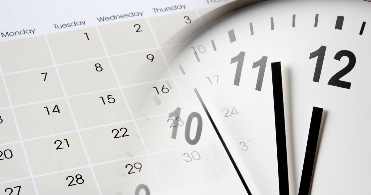 calendar and wall clock calendar and wall clock