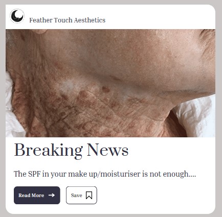 image showing why spf is crucial - image is of neck and chest showing difference on same person when wearing spf over a lifetime