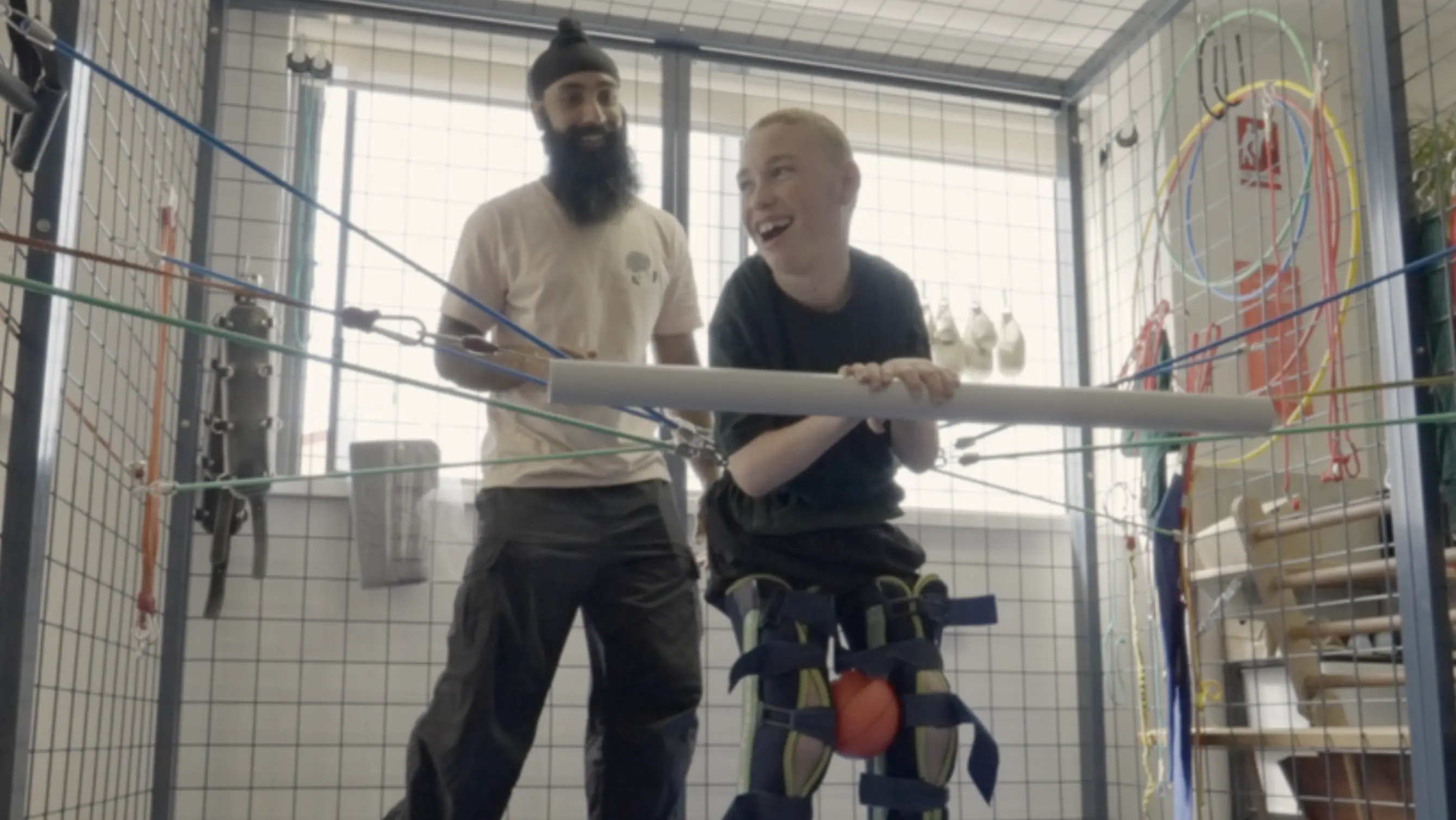 Spider Cage therapy at Head to Toe Therapies