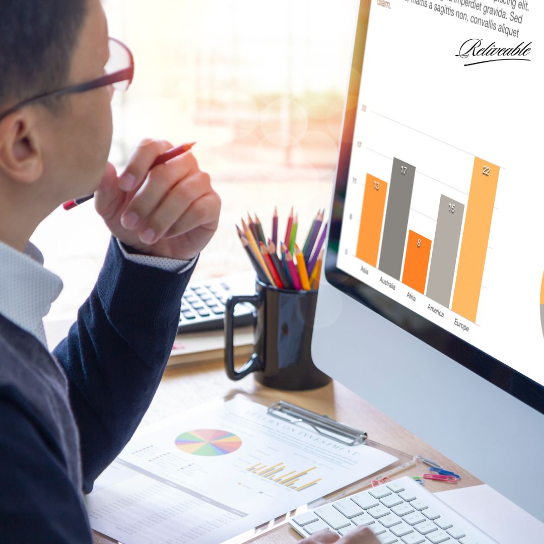 Funeral home director reviewing financial data for ReLiveable’s AI memorial voice companion services. Funeral home director reviewing financial data for ReLiveable’s AI memorial voice companion services.