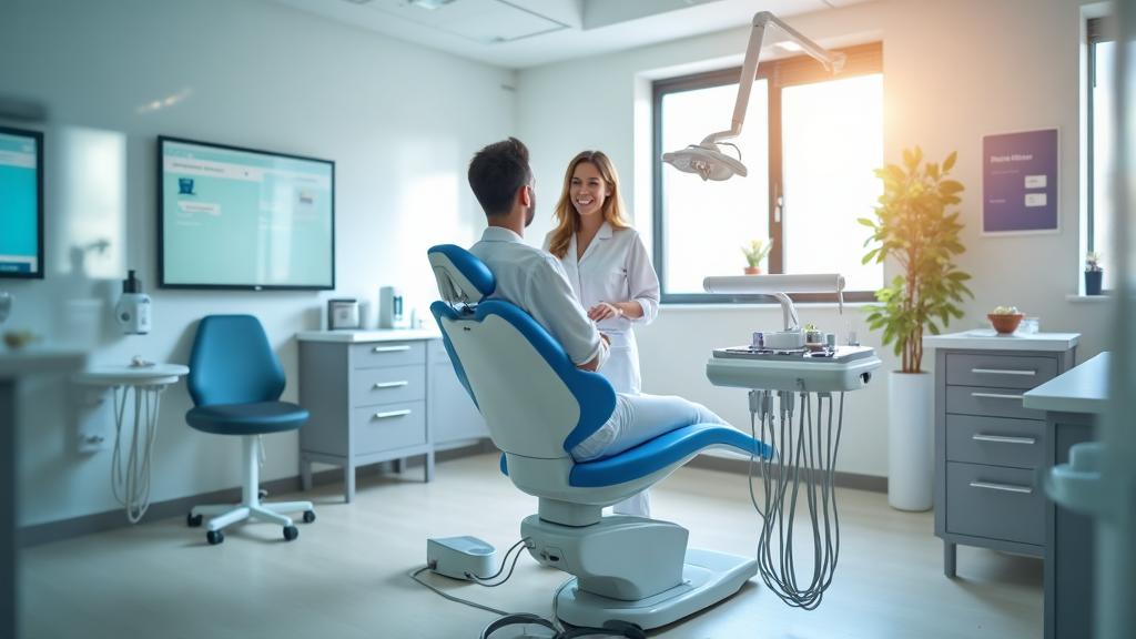 Modern dental clinic interior
